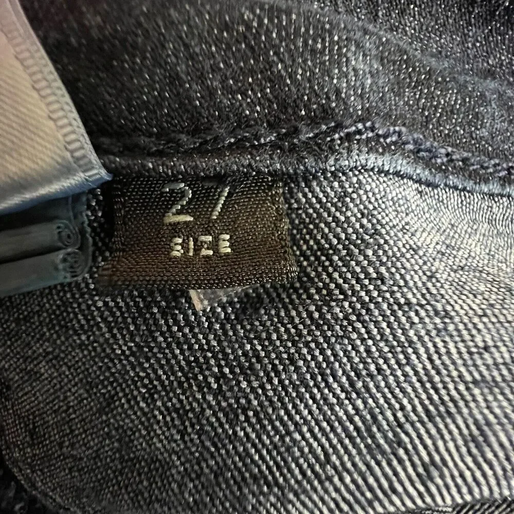 Rich & Skinny‎ Womens Dark Wash Low Rise Skinny Jeans 27